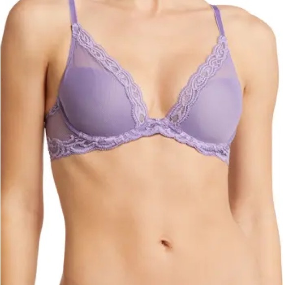 Natori feathers lace bra in 34c nwot - Picture 9 of 9